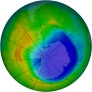 Antarctic Ozone 2010-10-26